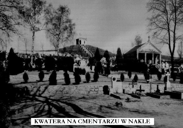 Kwatera na cmentarzu w Nakle
